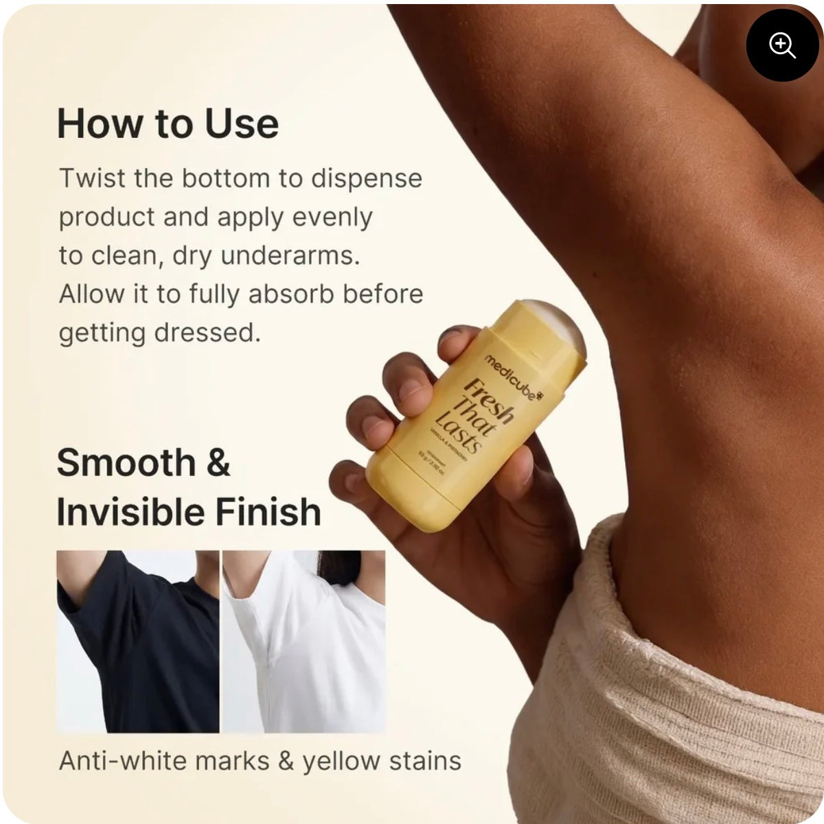 Medicube Kojic Acid Brightening Deodorant Vanilla &
Pistachio
