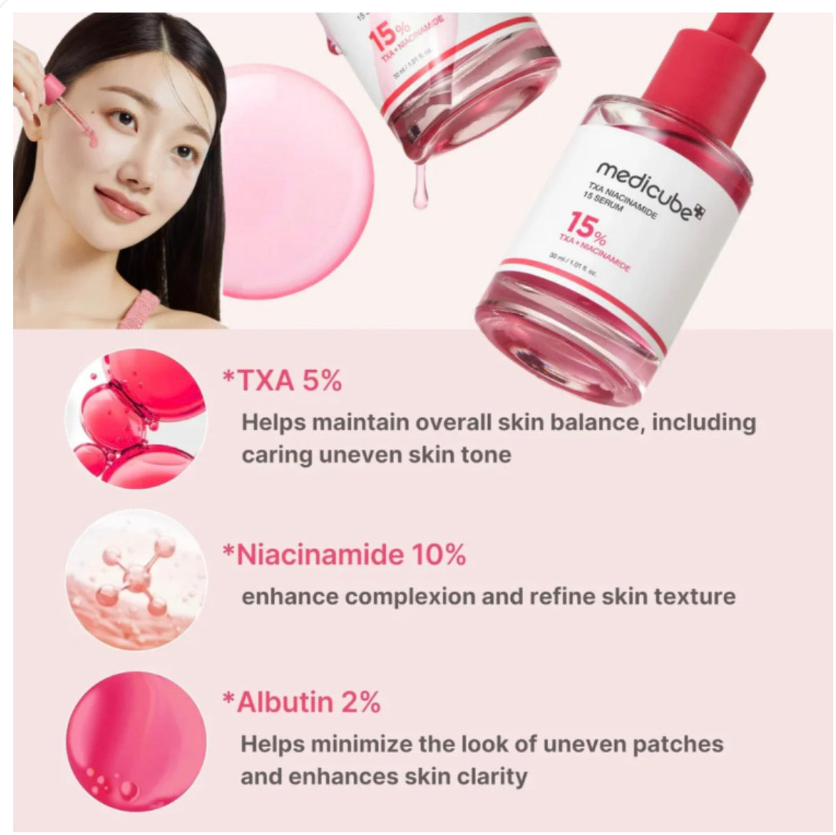 Medicube- Txa & Niacinamide serum