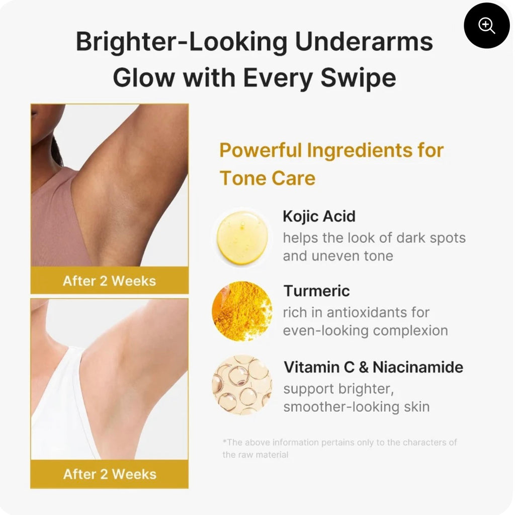 Medicube Kojic Acid Brightening Deodorant Vanilla &
Pistachio
