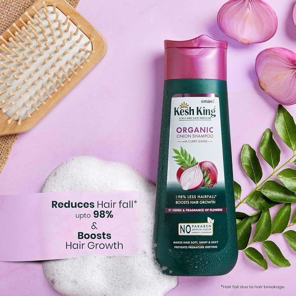 Kesh King organic Onion Shampoo❤️
شامبو كيش كينج بالبصل