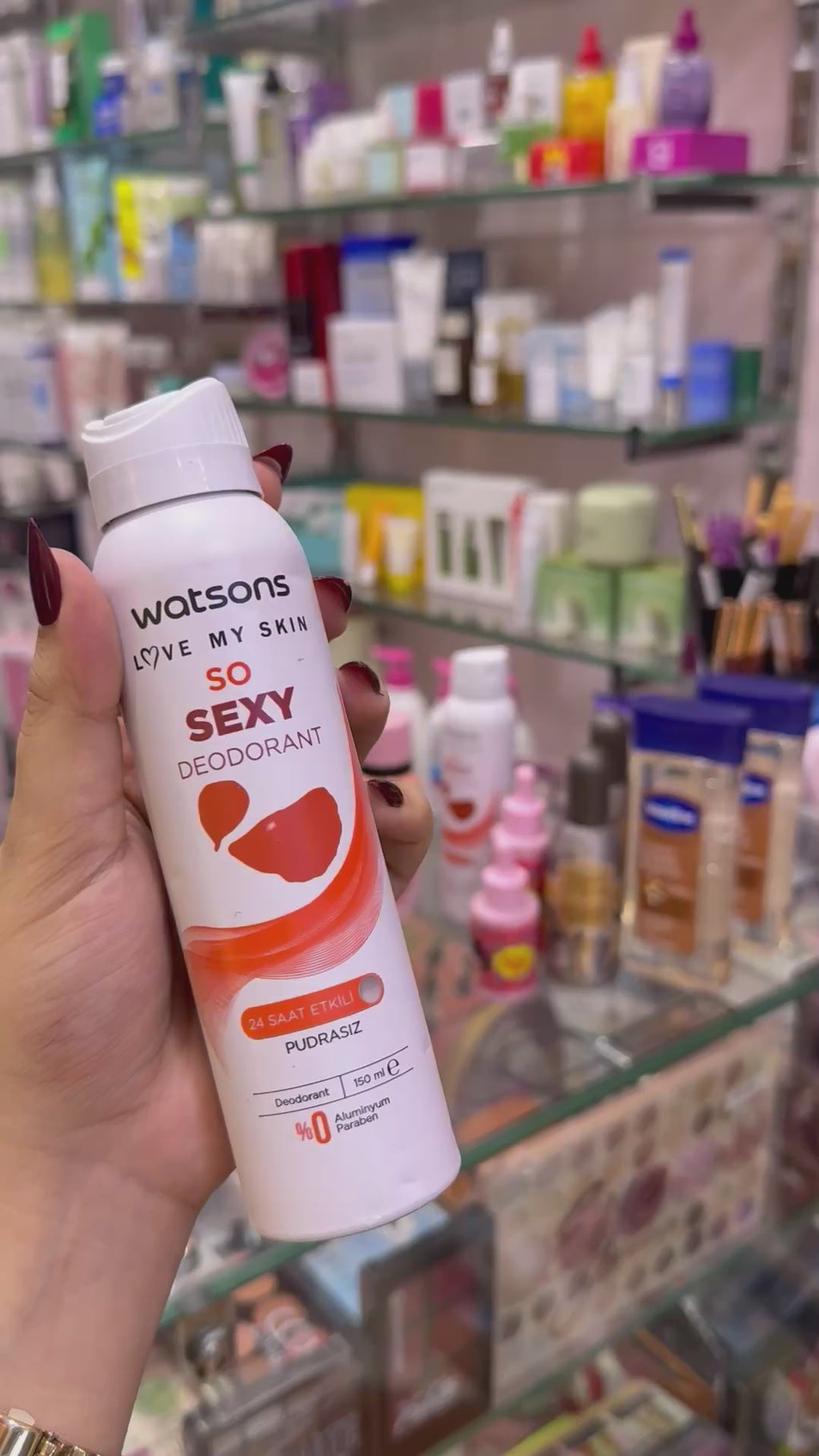 WATSONS SO SEXY DEODORANT SPRAY | واتسون سبراي سو سكسي